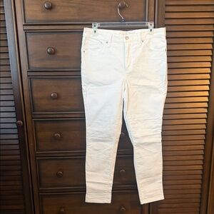 Universal Thread White High rise Skinny Cropped Jeans